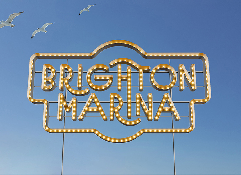 Brighton Marina Branding