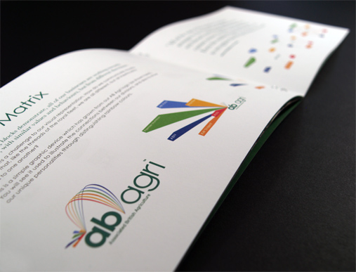 Spread from Brand At A Glance by 10 Associates
