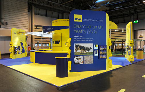 The Dairy Event exhibition stand design by 10 Associates